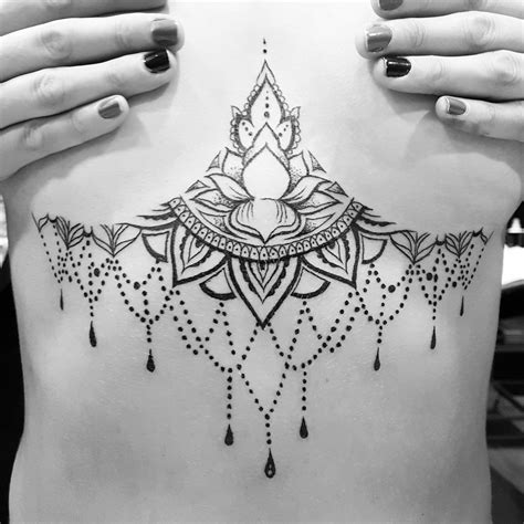 feminine underbreast tattoo|100+ awesome underboob tattoo designs you need to see